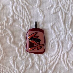Blown glass pendant used good condition